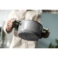 Garnek BALLARINI Salina Granitium z pokrywką granitowy 20 cm 75002-826-0 - 1191990
