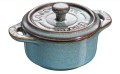 STAUB Mini Cocotte Okrągły 4 szt. - 200 ml 40508-160-0 Antyczny turkusowy - 1147960