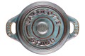 STAUB Mini Cocotte Okrągły 4 szt. - 200 ml 40508-160-0 Antyczny turkusowy - 1147961