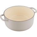 Garnek żeliwny okrągły BALLARINI BELLAMONTE 75003-552-0 - 5,5 ltr kość słoniowa - 1508401