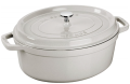 STAUB Garnek żeliwny owalny 4,2l biała trufla - 1185354