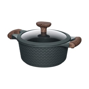 Resto Kitchenware Ran 2,4 l Okrągły Czarny, Drewno