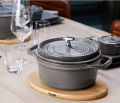 Garnek żeliwny okrągły STAUB 40509-862-0 - grafitowy 8.35 ltr - 1173585