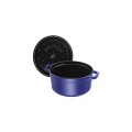 Garnek żeliwny okrągły STAUB 40510-284-0 - 5,2 ltr niebieski - 1508357