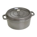 Garnek żeliwny okrągły STAUB 40509-314-0 - grafitowy 6.7 ltr - 1881805