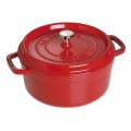 Garnek żeliwny okrągły STAUB 40509-840-0 - 5,2 ltr czerwony - 1881791