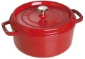 Garnek żeliwny okrągły STAUB 40509-840-0 - 5,2 ltr czerwony - 1508351