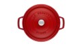 Garnek żeliwny okrągły STAUB 40509-840-0 - 5,2 ltr czerwony - 1508354