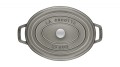 STAUB Garnek żeliwny owalny 3,2l grafitowy - 1461234