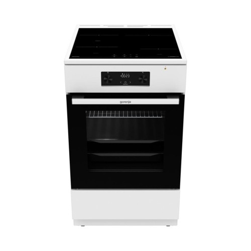 Kuchenka | GEIT5C60WPG | Typ płyty indukcyjnej | Typ piekarnika Elektryczny | Biały | Szerokość 50 cm | Grillowanie | Głębokość: 59,4 cm | 70 L - 1882186