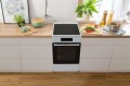 Kuchenka | GEIT5C60WPG | Typ płyty indukcyjnej | Typ piekarnika Elektryczny | Biały | Szerokość 50 cm | Grillowanie | Głębokość: 59,4 cm | 70 L - 1882176