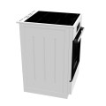 Kuchenka | GEIT5C60WPG | Typ płyty indukcyjnej | Typ piekarnika Elektryczny | Biały | Szerokość 50 cm | Grillowanie | Głębokość: 59,4 cm | 70 L - 1882170