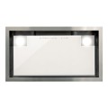 Zadaszenie CATA Hood GC DUAL A 45 XGWH, Klasa efektywności energetycznej A, Szerokość 45 cm, 820 m3/h, Sterowanie dotykowe, LED, Białe szkło - 2049285