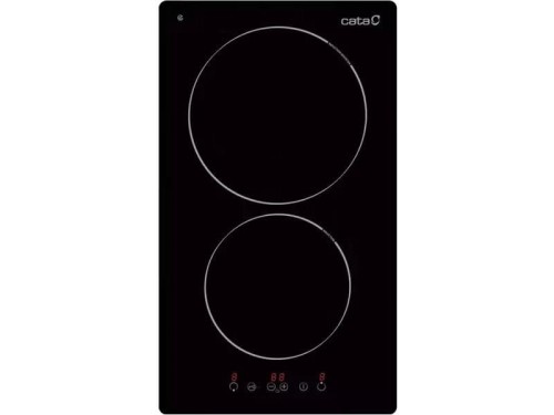 CATA Hob TD 3102 BK Vitroceramic, Number of burners/cooking zones 2, Touch, Timer, Black - 2230980
