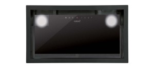 CATA Hood GC DUAL A 45 XGBK Canopy Energy efficiency class A Width 45 cm 820 m3/h Touch control LED Black glass
