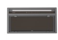 Zadaszenie CATA Hood GCX 53 SD, Klasa efektywności energetycznej A, Szerokość 53 cm, 750 m3/h, Sterowanie dotykowe, LED, Stal nierdzewna/Szare szkło - 2232104