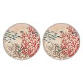 Zestaw 2 talerzy obiadowych z melaminy Sea Life - 27 cm - 1883252