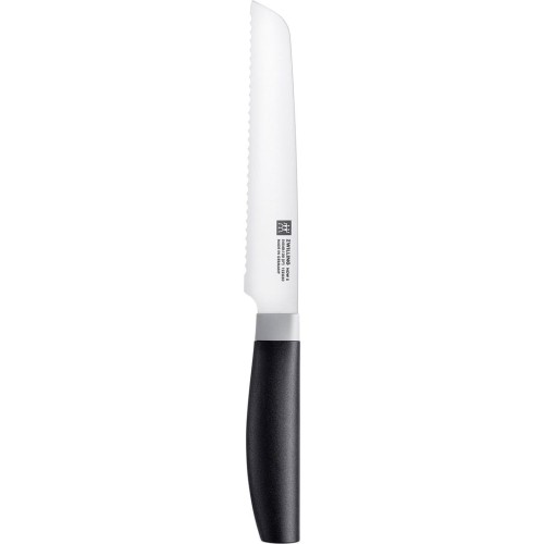 Nóż uniwersalny z ząbkami Zwilling Now S - 13 cm, Czarny - 1883668