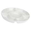 Okrągła taca do przekąsek Convivio - Biały, 31.5 cm - 2310370