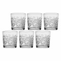 Zestaw 6 szklanek z grubym dnem Babila rafa koralowa - Przezroczysty, 350 ml - 2310405