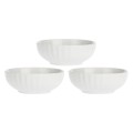 Zestaw 3 misek do sałatek Pieve - Biały, 17 cm - 2310418