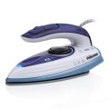 Trójgwiazda | Zobacz materiał ST-8152 | Podróżne żelazko parowe | Żelazko parowe | 1000 W | Pojemność zbiornika na wodę 60 ml | Ciągła para 15 g/min | Wydajność silnego uderzenia pary g/min | Niebiesk - 1883904
