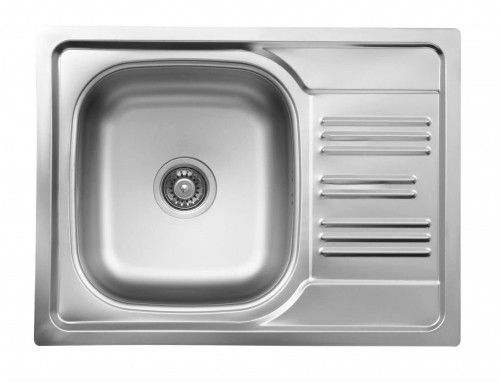 Zlewozmywak stalowy 1-komorowy z ociekaczem ZEX 011A 5908212007365 - 2258527