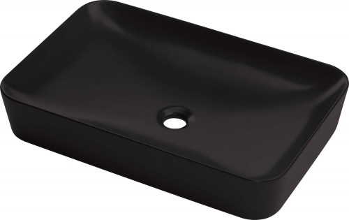 Umywalka ceramiczna nablatowa - 60x40 cm - 2258599