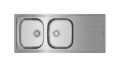ZLEWOZMYWAK STALOWY UNIVERSE 80 T-XP 2B 1D REV 31 W/WO/OVF SP - 2258762