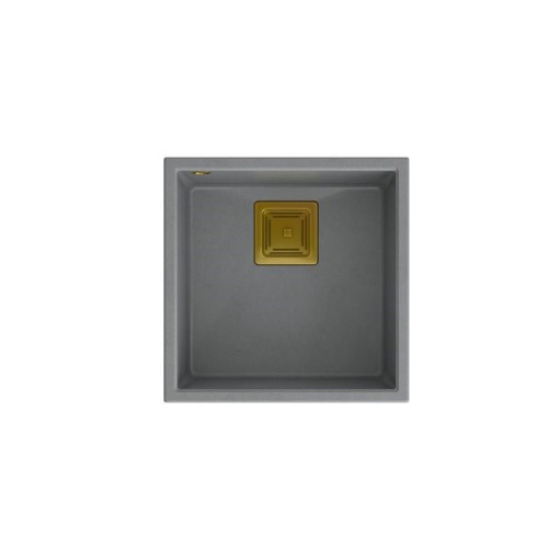 DAVID 40 GraniteQ  silver stone/elementy zĹ‚ote - 2085928