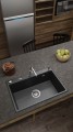 Deante Eridan Zlewozmywak granitowy 1-komorowy bez ociekacza - antracyt ZQE_T103 - 2258644