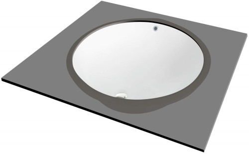 Umywalka ceramiczna podblatowa - 2258684