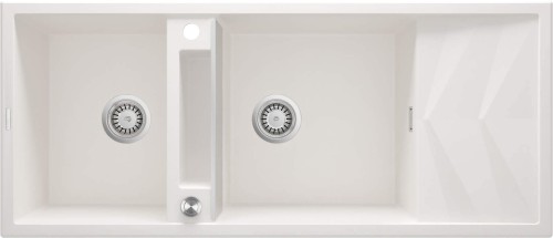 Zlewozmywak granitowy magnetyczny 2-komorowy z ociekaczem ZRM_A213 5907650817185 - 2286415