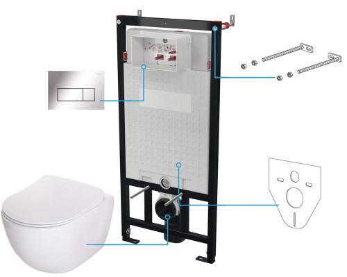 Zestaw WC podtynkowy 6 w 1 - 2258875