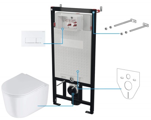 Zestaw WC podtynkowy 6 w 1 - 2258908