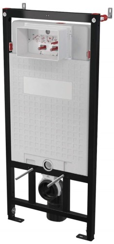 Stelaż podtynkowy do misek WC wiszących - spłukiwanie 4/2 l - 2258878