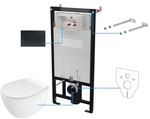 Zestaw WC podtynkowy 6 w 1 - 2258910
