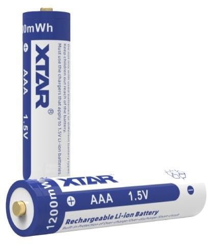 Akumulatorki R03 / AAA 1,5V Xtar 750mAh (box 4 szt.) z zabezpieczeniem - 2325944