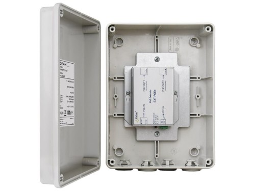 EXTENDER POE W OBUDOWIE HERMETYCZNEJ DO 2 KAMER IP Pulsar EXT-POE4H 48V - 2291836