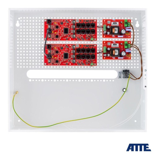 Zestaw do 16 kamer IP switch PoE 16P+2G ATTE IP-16-20-H - 2326038