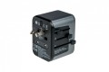 Adapter podróżny Verbatim UTA-03 globalny 1xUSB-C PD 30W QC 18W, 1xUSB-C 15W, 2xUSB-A 12W - 2326644