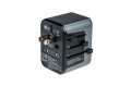 Adapter podróżny Verbatim UTA-03 globalny 1xUSB-C PD 30W QC 18W, 1xUSB-C 15W, 2xUSB-A 12W - 2326651