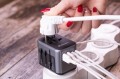 Adapter podróżny Verbatim UTA-03 globalny 1xUSB-C PD 30W QC 18W, 1xUSB-C 15W, 2xUSB-A 12W - 2326652