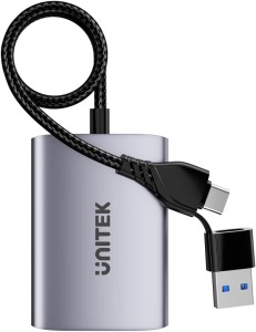 UNITEK ADAPTER USB/C/A - 2X HDMI MST FULLHD M/F