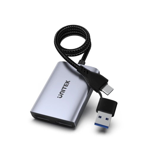 Adapter USB-A/USB-C | 2x HDMI - Unitek V1427A01 - 2326671