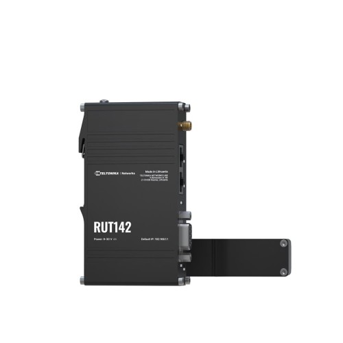 Teltonika RUT142 | Router przemysłowy | WiFi 4, RS232, 2x RJ45 100Mb/s, IP30 - 2086249