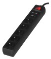 Listwa przeciwprzepięciowa EnerGenie SPF5-C-5 (1,5 m) - 2327063