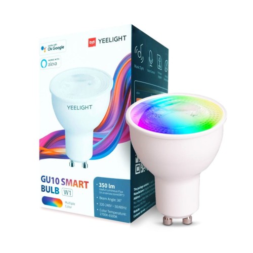 Inteligentna żarówka Yeelight W1 GU10 (kolor) 4szt - 2061419