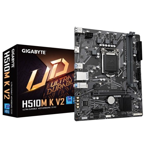 Płyta Gigabyte H510M K V2 (rev. 1.0) /H470/DDR4/SATA3/M.2/USB3.0/PCIe3.0/s.1200/mATX - 2328138