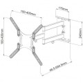 Uchwyt ścienny Techly 23"-55", 45kg obrotowy - 2328702
